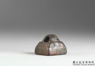图片[2]-Bronze seal cast with “Zhou An”, Warring States period (475-221 BCE)-China Archive